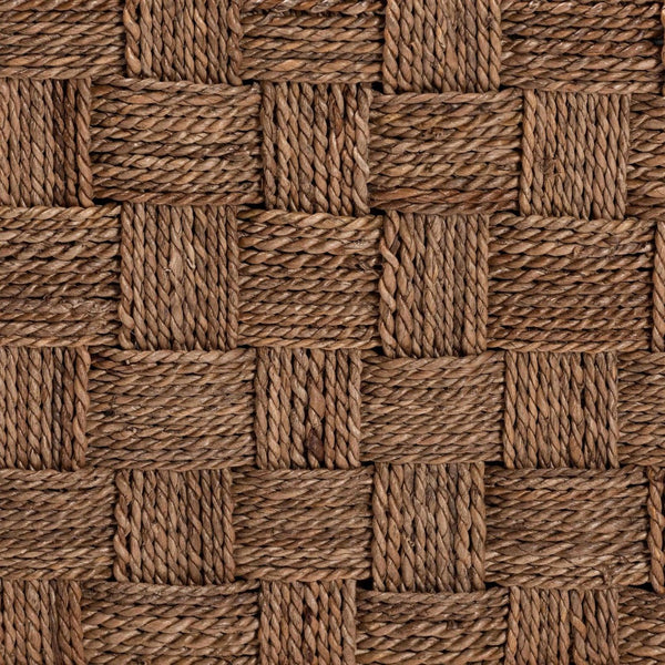 Baxton Studio bali Karina Bohemian Seagrass Coffee Table - Artisan-Crafted, Stylish, and Versatile for Any Space KARINA-Seagrass-Coffee Table