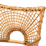 bali & pari Mamba Bohemian Natural Rattan Arm Chair