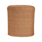 bali & pari Tessa Bohemian Light Honey Rattan Arm Chair