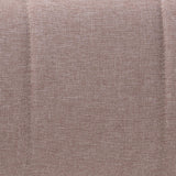 Baxton Studio Lanoma Contemporary Clay Fabric Upholstered Convertible Sleeper Sofa