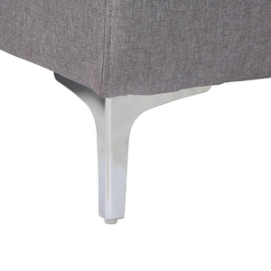 Baxton Studio Baxton Studio Lanoma Convertible Sleeper Sofa in Slate Grey – Modern Comfort & Versatile Design! Lanoma-Slate Grey-RFC