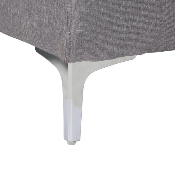 Baxton Studio Baxton Studio Lanoma Convertible Sleeper Sofa in Slate Grey – Modern Comfort & Versatile Design! Lanoma-Slate Grey-RFC