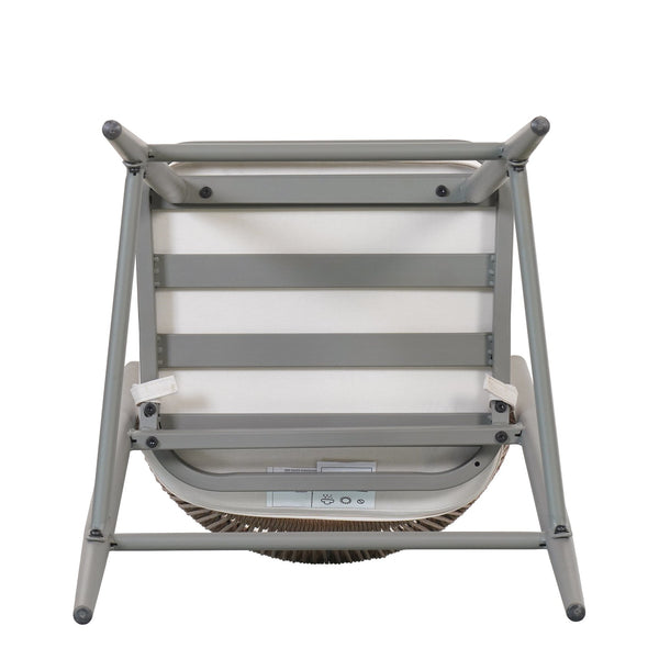 English Elm Christopher Knight Home® - Outdoor 30.25" Height Barstools Set Of 2 - Stylish Metal Frame With Scallop Backrest & Cushions N772P245120G