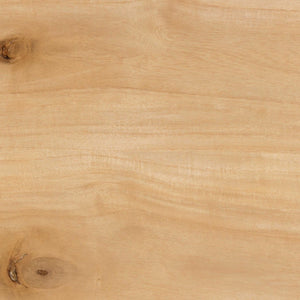 Baxton Studio bali Caribic Modern Slatted Acacia Wood End Table - Tropical Style, Fully Assembled, Versatile Design CARIBIC-Natural Wooden-ET