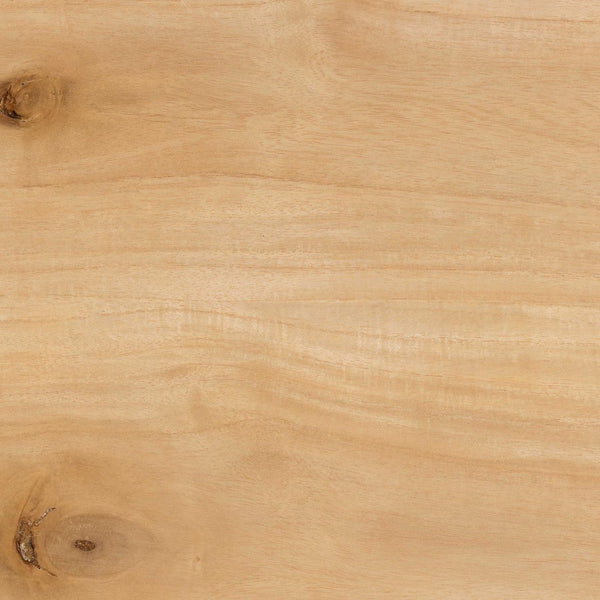 Baxton Studio bali Caribic Modern Slatted Acacia Wood End Table - Tropical Style, Fully Assembled, Versatile Design CARIBIC-Natural Wooden-ET