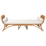 bali & pari Veve Bohemian Light Honey Rattan Daybed