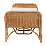 bali & pari Veve Bohemian Light Honey Rattan Daybed