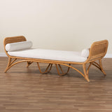 bali & pari Veve Bohemian Light Honey Rattan Daybed