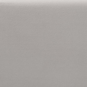 Baxton Studio Baxton Studio Acosta Glam Queen Platform Bed in Light Grey Velvet with Seashell Headboard Design CF9434-Light Grey-Queen