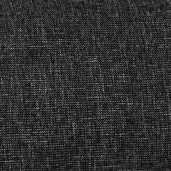 Baxton Studio Baxton Cantu Modern Left Facing Sectional Sofa in Gravel Twill - Stylish Comfort for Any Space Leni-Black-LFC