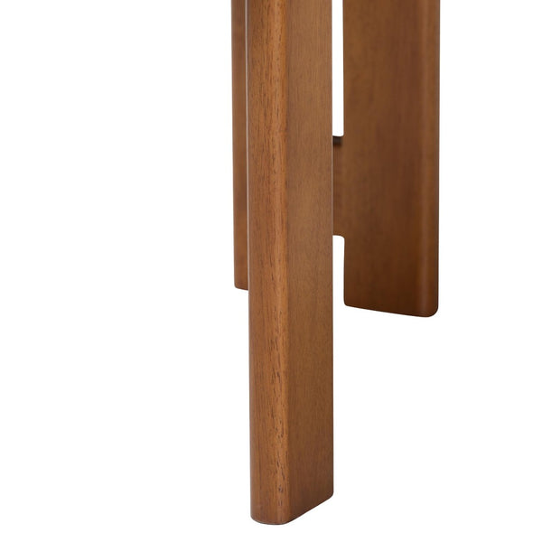 Baxton Studio Baxton Studio Kyren Modern Cream Boucle Dining Chair Set - Cozy, Stylish 2-Piece Design for Elegance BBT5538-Walnut/Cream-DC