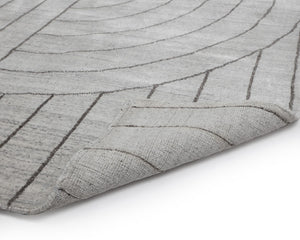 Sunpan FEZ Hand-Loomed Ivory & Grey Rug – Unique Artisan Craftsmanship, 8' x 10' for Stylish Interiors 108738