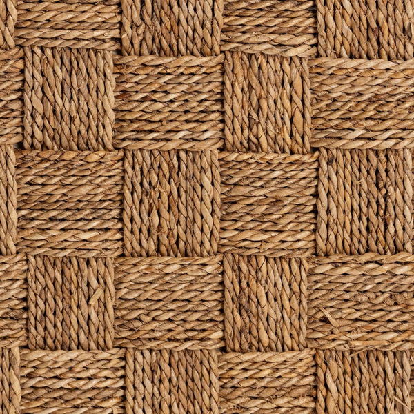 Baxton Studio bali Cipally Bohemian Seagrass & Mahogany Accent Bench - Rustic Charm for Entryways & Bedrooms Cipally-SVN088-Mahogany/Seagrass-Bench