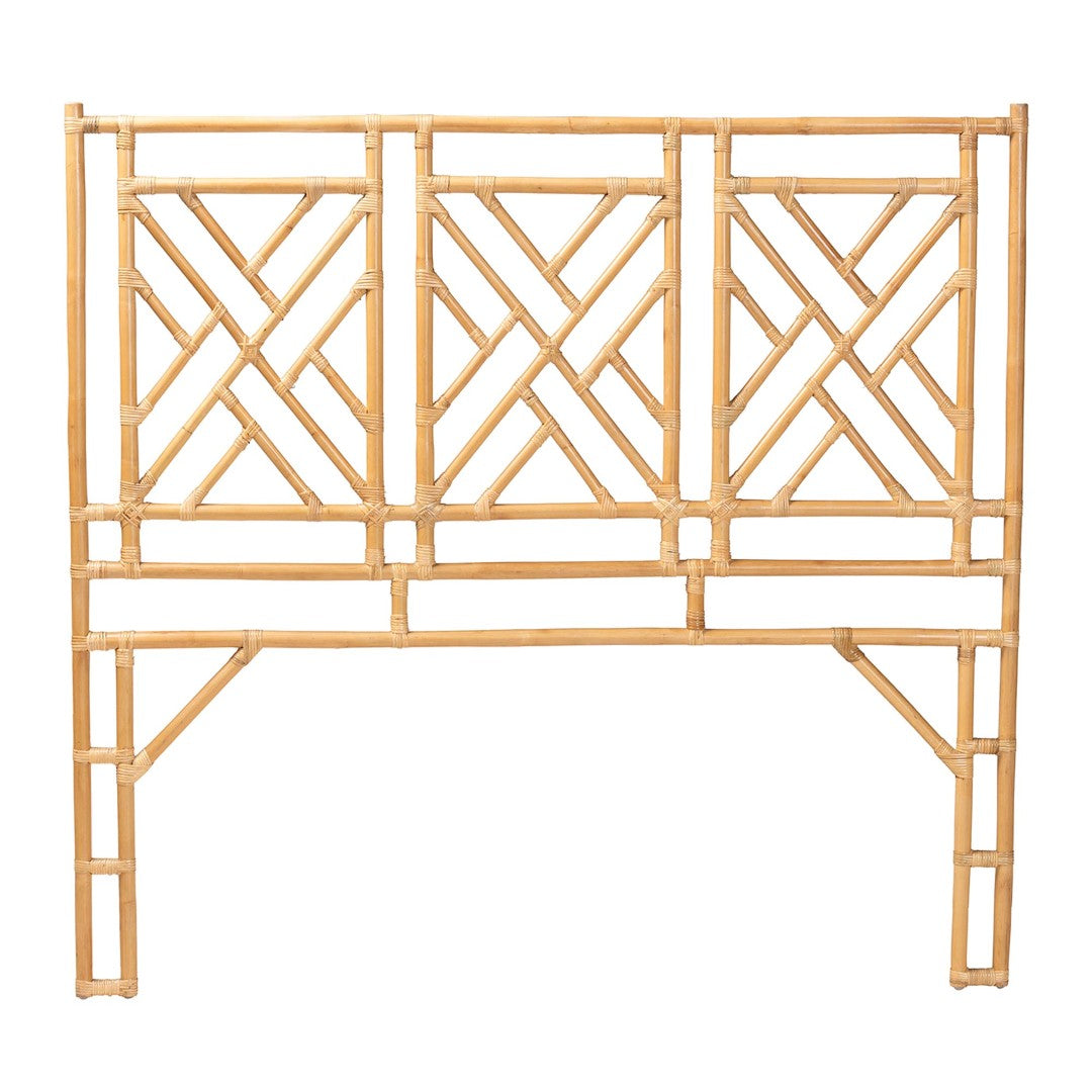 Baxton Studio Bali Rattan Headboard