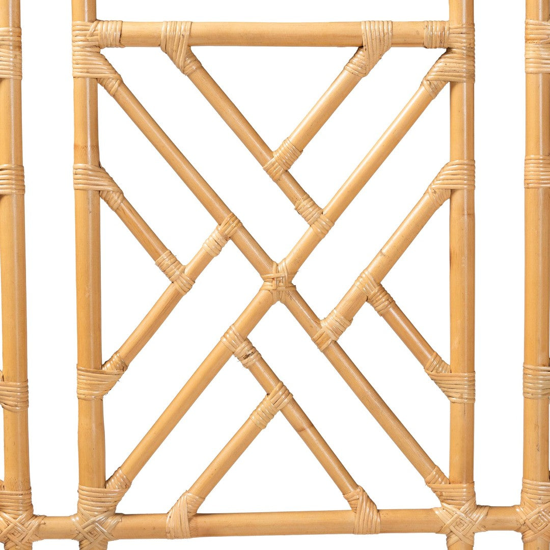 Baxton Studio Bali Rattan Headboard - Thumbnail 3