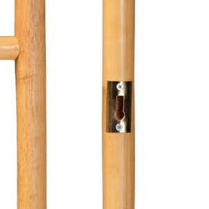 Baxton Studio bali Bali Galvan Bohemian Natural Rattan Headboard - Queen Size, Handcrafted, Coastal Chic Design, Fully Assembled WS30503-3B W162-Natural Rattan-HB-Queen