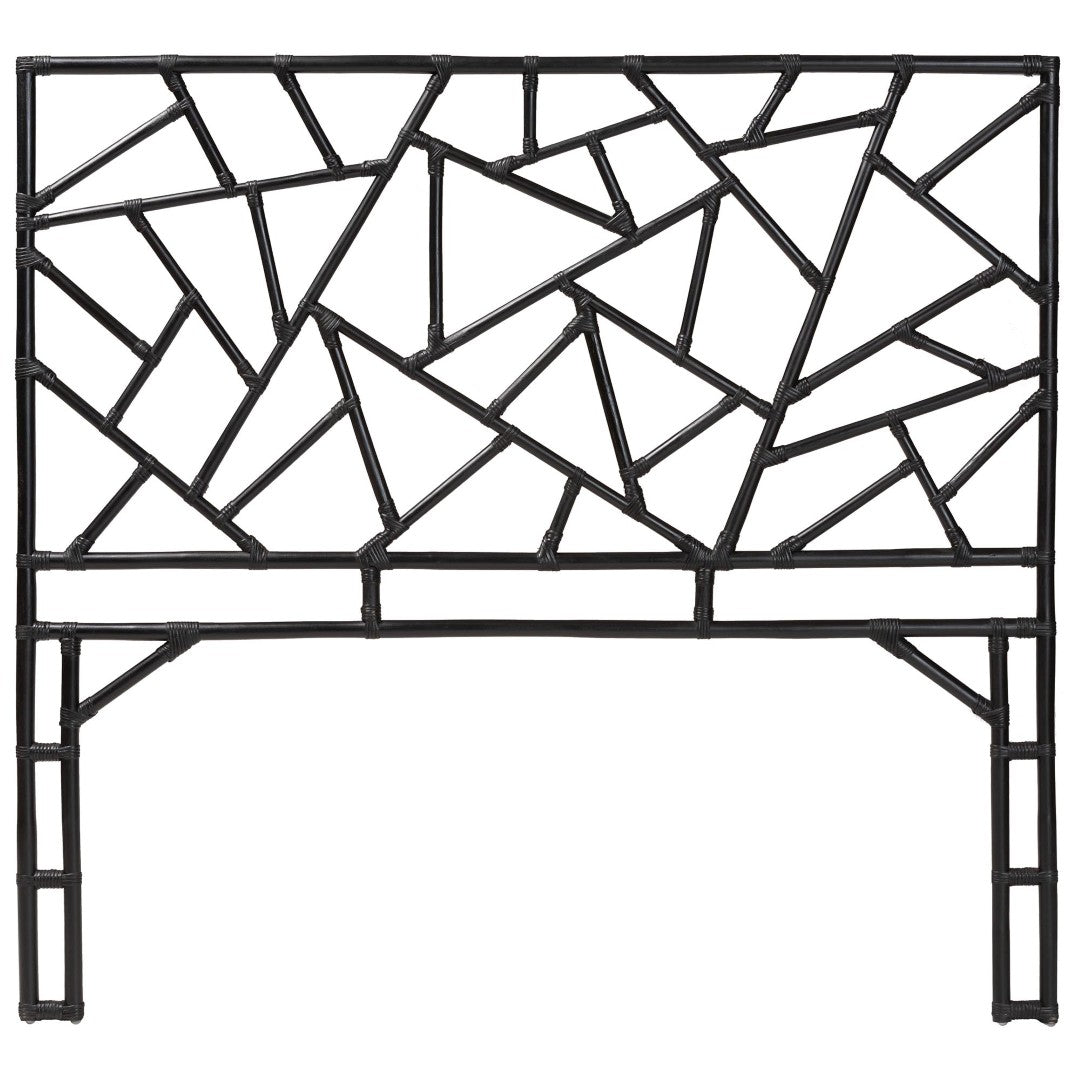 Baxton Studio Frydel Rattan Headboard
