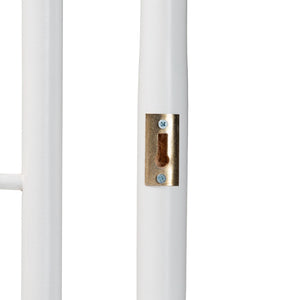 Baxton Studio bali Bohemian White Rattan Standalone Headboard for Queen Beds – Handcrafted Elegance & Style Sampson Queen WS30503-5B W162-White Rattan-HB-Queen