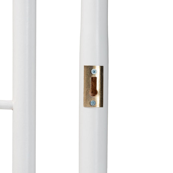 Baxton Studio bali Bohemian White Rattan Standalone Headboard for Queen Beds – Handcrafted Elegance & Style Sampson Queen WS30503-5B W162-White Rattan-HB-Queen