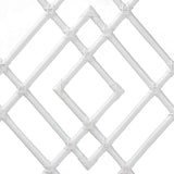 bali & pari Lavali Bohemian White Rattan Queen Size Standalone Headboard