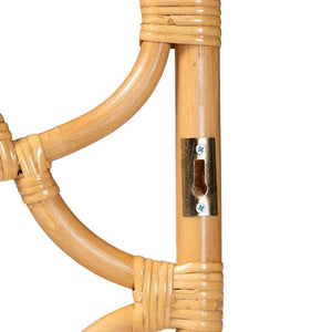 Baxton Studio bali Kalcya Queen Size Rattan Headboard - Handcrafted Bohemian Style for Modern & Eclectic Interiors WS30503-1B W162-Natural Rattan-HB-Queen