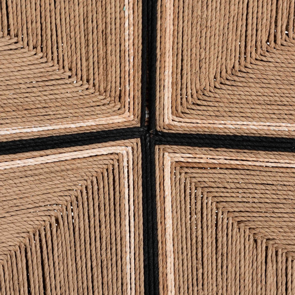 Baxton Studio bali Prita Bohemian Bar Stool Set - Handcrafted Mahogany & Paper Loom Design for Elegant Spaces BC-02-Parekesit-Wood/Brown-BS