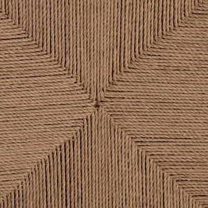 Baxton Studio bali Talli Handcrafted Bohemian Dining Chair - White Mahogany Frame with Modern Loom Weave Design BCP-03-Wood/White-DC