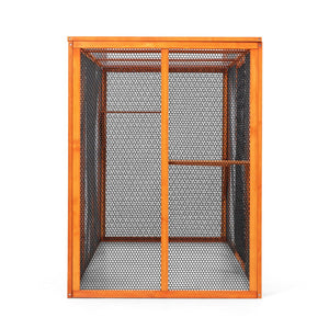 English Elm Detachable Cat Enclosure with Waterproof Roof Three Climb Platforms Patio Ready W2181P181958