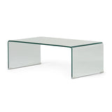 Christopher Knight Home® - Noble House - Pazel Clear 12Mm Tempered Glass Coffee Table