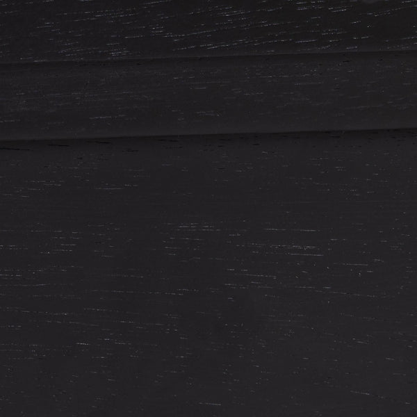 Baxton Studio Cascadia Mid-Century Modern Ebony Black Wood Queen Size Wingback Platform Bed