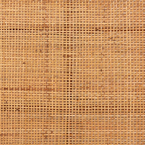 Baxton Studio bali Caspia Bohemian Queen Headboard - Handcrafted Natural Rattan & Mahogany for Coastal Charm Caspia-Teak-HB-Queen-KD