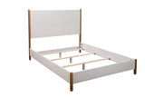 IDEAZ White Marshmallow Panel Bed White 1391APB