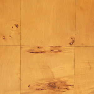 Baxton Studio bali Camira Modern Nightstand - Unique Handcrafted Natural Burl Wood with Drawer & Open Shelf Design SVN-1150-Natural Burl Op1-Nella-NS