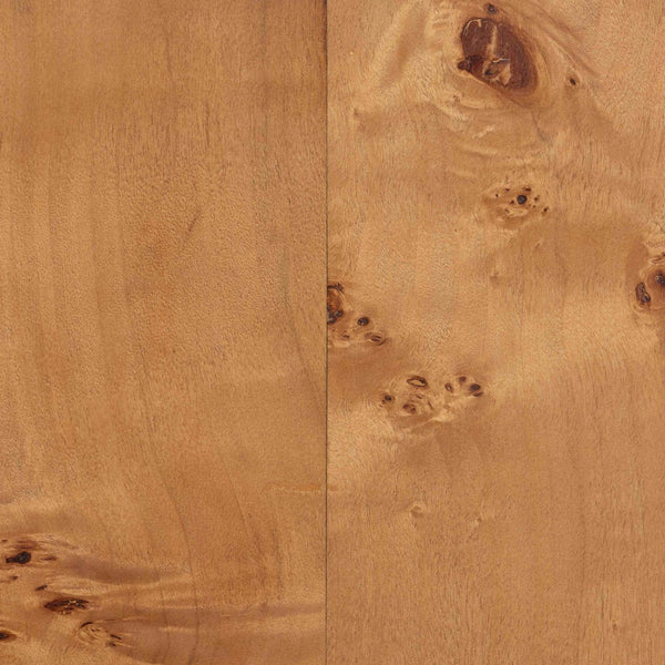 Baxton Studio bali Valora Modern Natural Mappa Burl Wood 2-Door Console Cabinet - Unique Storage & Display Solution SVN-1308B-Natural Burl-Nebu-2DR-Cabinet