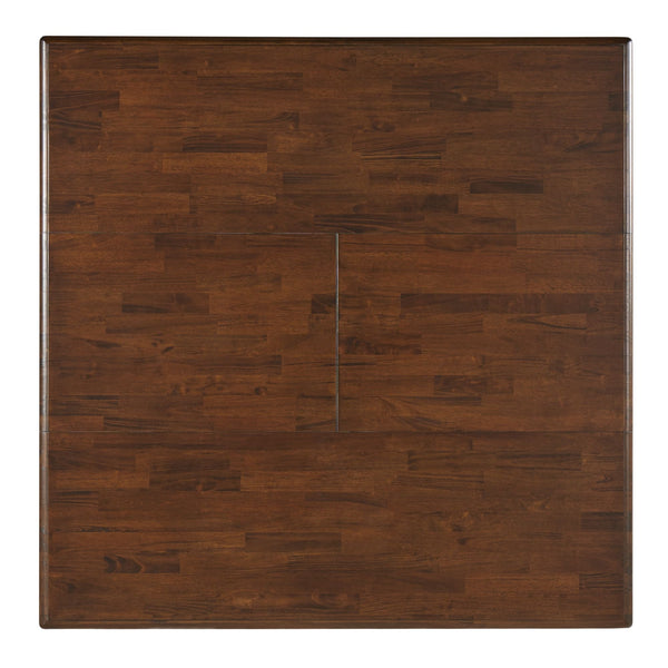 Austin Solid Rubberwood Counter Dining Table with Distressed Finish for Kitchen Spaces