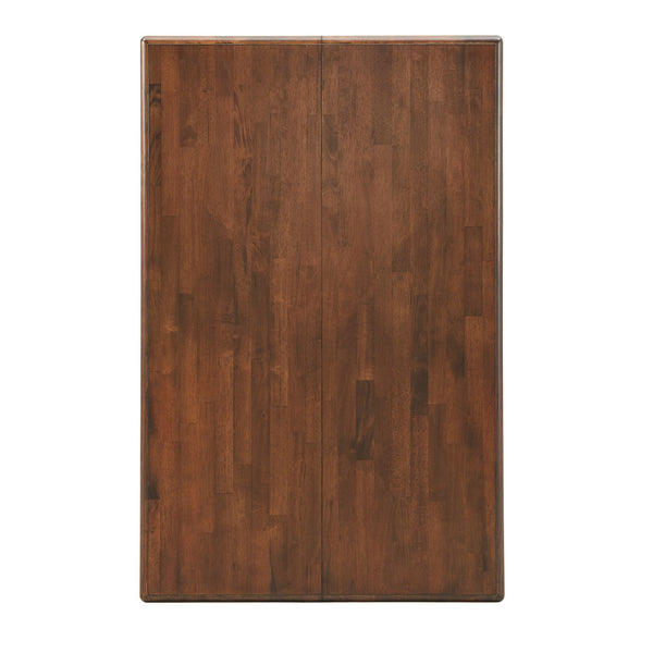 Austin Solid Rubberwood Counter Dining Table with Distressed Finish for Kitchen Spaces