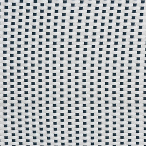 Baxton Studio bali Genica Classic French Two-Tone Weaving and Natural Rattan 2-Piece Counter Stool Set for Charm Navy DC613-Rattan-Navy/White-CS No Arm