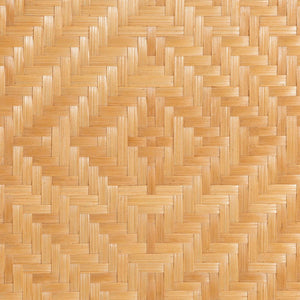 Baxton Studio bali Bohemian Light Honey Rattan End Table - Handcrafted Accent with Geometric Design & Storage Shelf MD-39665 Berilo-Rattan Honey-ET