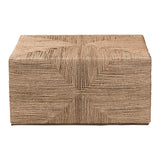 bali & pari Nakita Japandi Natural Seagrass Coffee Table