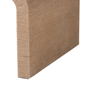 Baxton Studio bali Eviana Japandi Waterfall Coffee Table - Handcrafted Natural Jute for Modern Living Spaces F242-FT4-Coffee Table