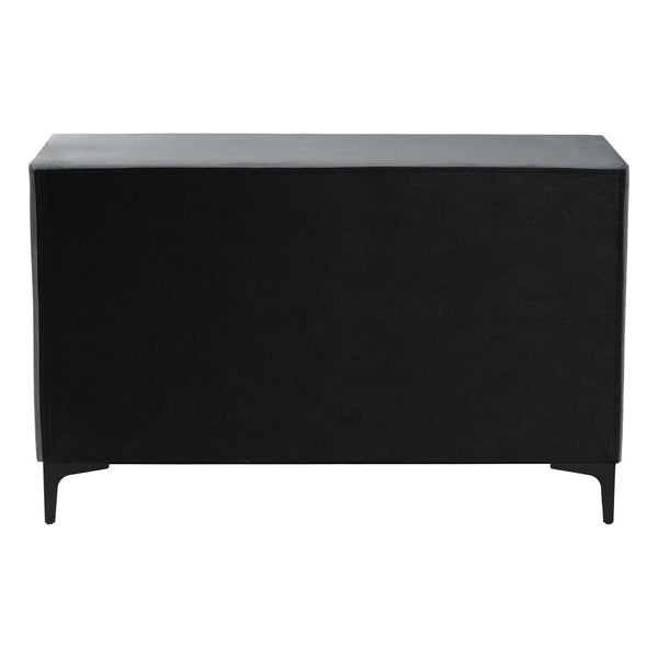 Baxton Studio Baxton Studio Etienne Velvet Dresser in Slate Grey - Modern 6-Drawer Storage & Stylish Design BBT2047 A3-Dark Grey-Dresser