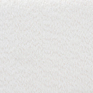 Baxton Studio Baxton Studio Laria Modern White Teddy-Bear Fabric Bedroom Set with Ample Storage and Comfort Queen 4-Piece BBT61176 A1-White-Queen 4PC Bedroom Set