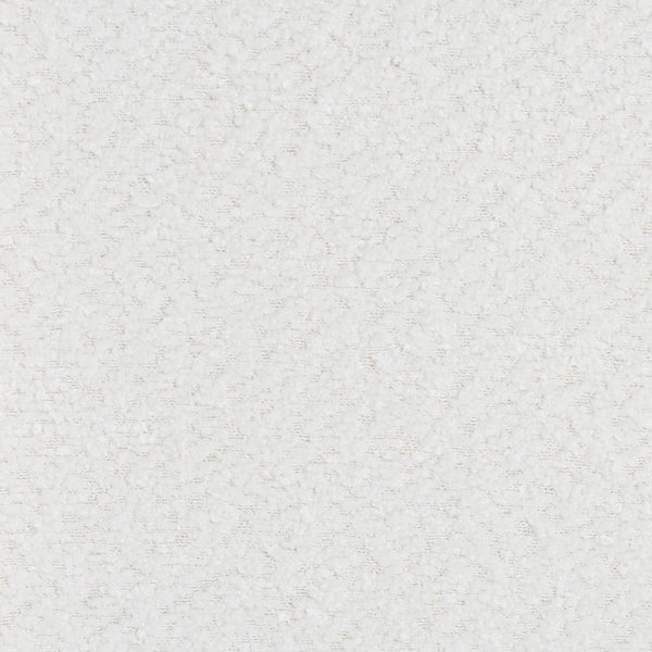 Baxton Studio Baxton Studio Laria Plush White Teddy-Bear Fabric Nightstand with 2 Drawers for Modern Bedrooms BBT3225-White-NS