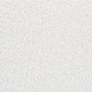 Baxton Studio Baxton Studio Laria Plush Teddy-Bear Fabric Accent Bench - Modern Design for Cozy Spaces BBT5526-White-Bench