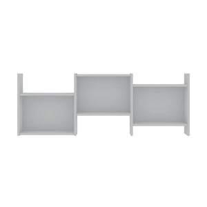 Manhattan Comfort Hampton Mid-Century Modern Wall Décor Shelves White 13PMC1
