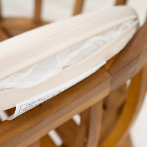 English Elm Christopher Knight Home® - Klismos Teak Dining Armchair Set of 2 — Ergonomic Curved Back, Solid Acacia Wood, Minimalist Elegance N775P250605T