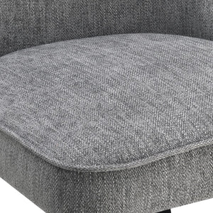 OSP Home Furnishings Martel Swivel Chair Charcoal