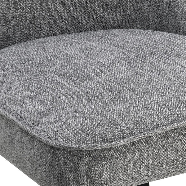 OSP Home Furnishings Martel Swivel Chair Charcoal