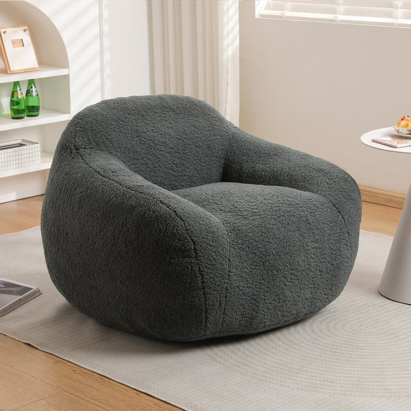 English Elm Bean Bag Chair - Oversized Memory Foam Couch With Armrests For Ultimate Comfort In Any Space W2200P247795