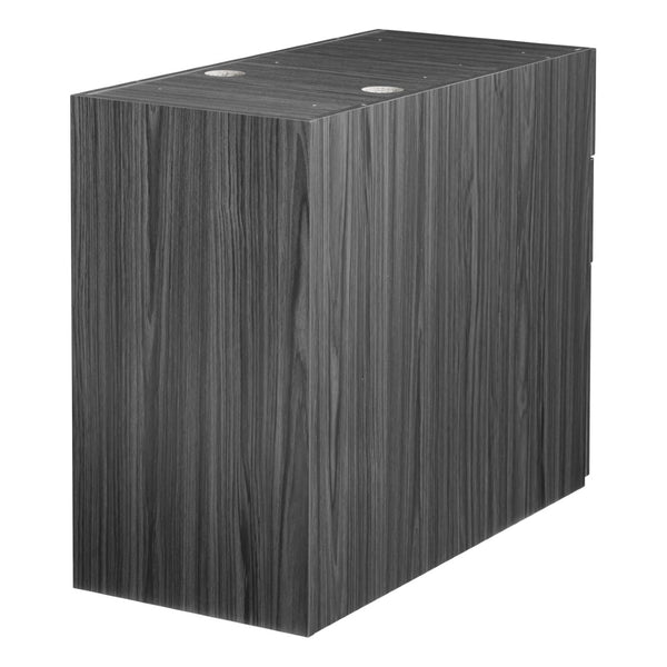 OSP Home Furnishings Napa Under Desk Pedestal with Box File Drawers for Office Organization 36"D NAP-265-SGW